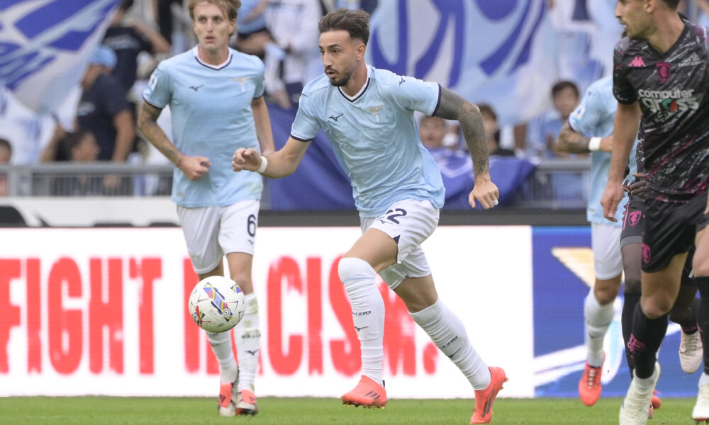 Castrovilli in azione con la Lazio