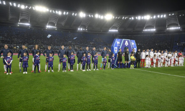 Lazio e Fiorentina schierate