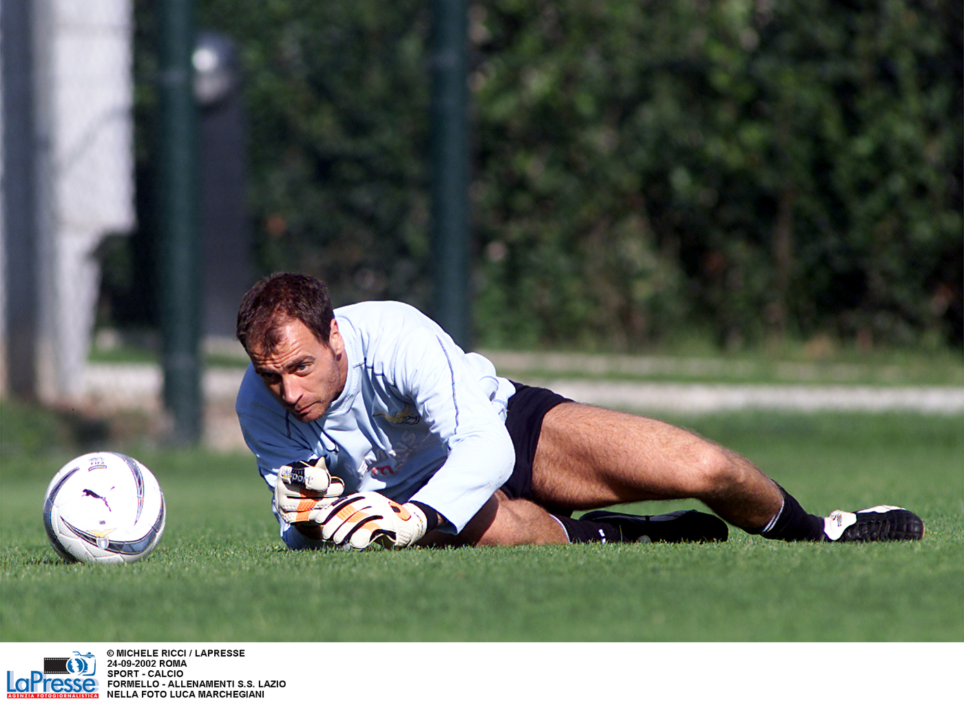 Luca Marchegiani Lazio vincere Europa League