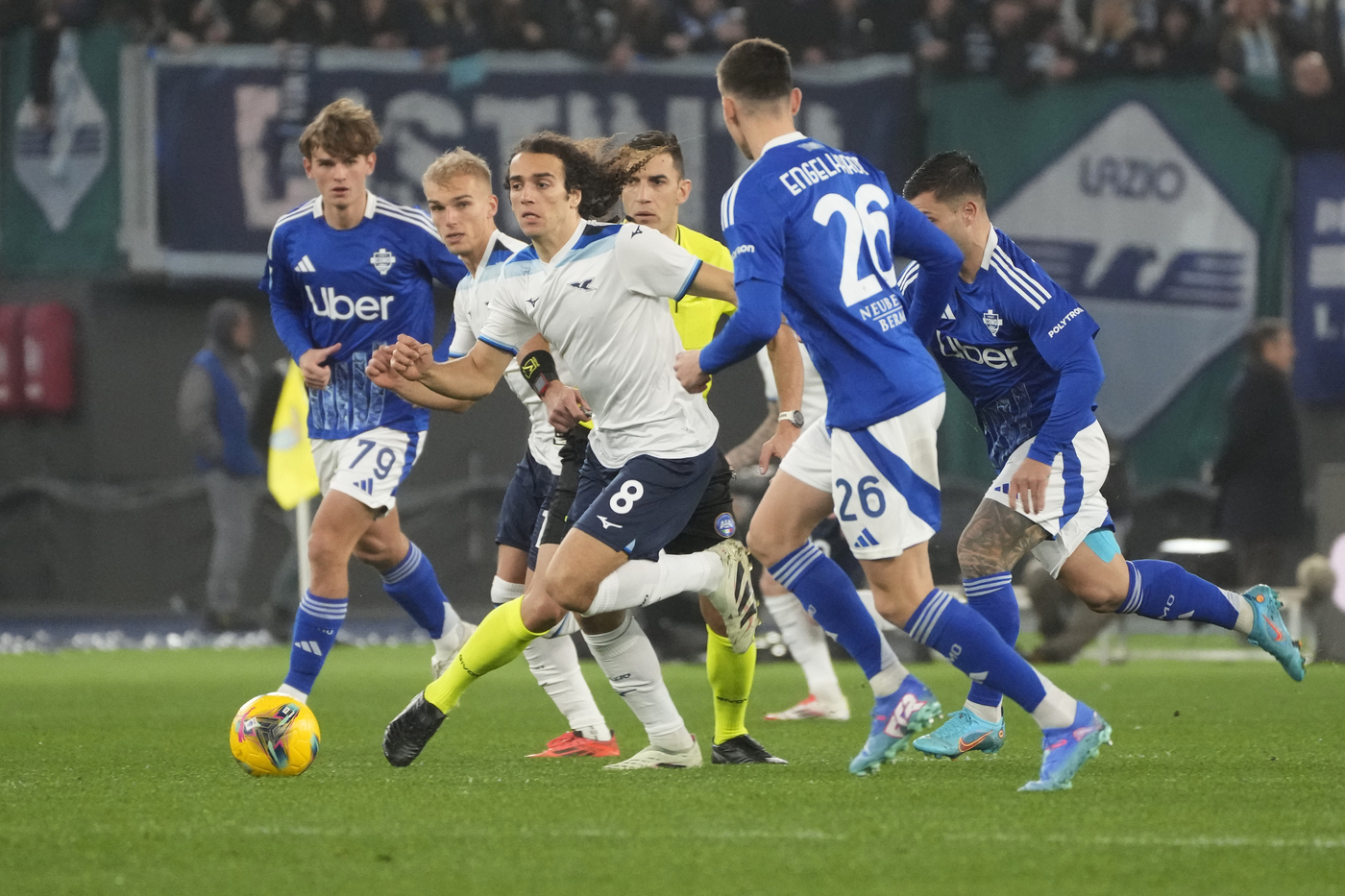 lazio commo 1-1 11 gennaio 2025