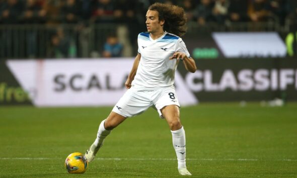 Guendouzi in azione a Cagliari