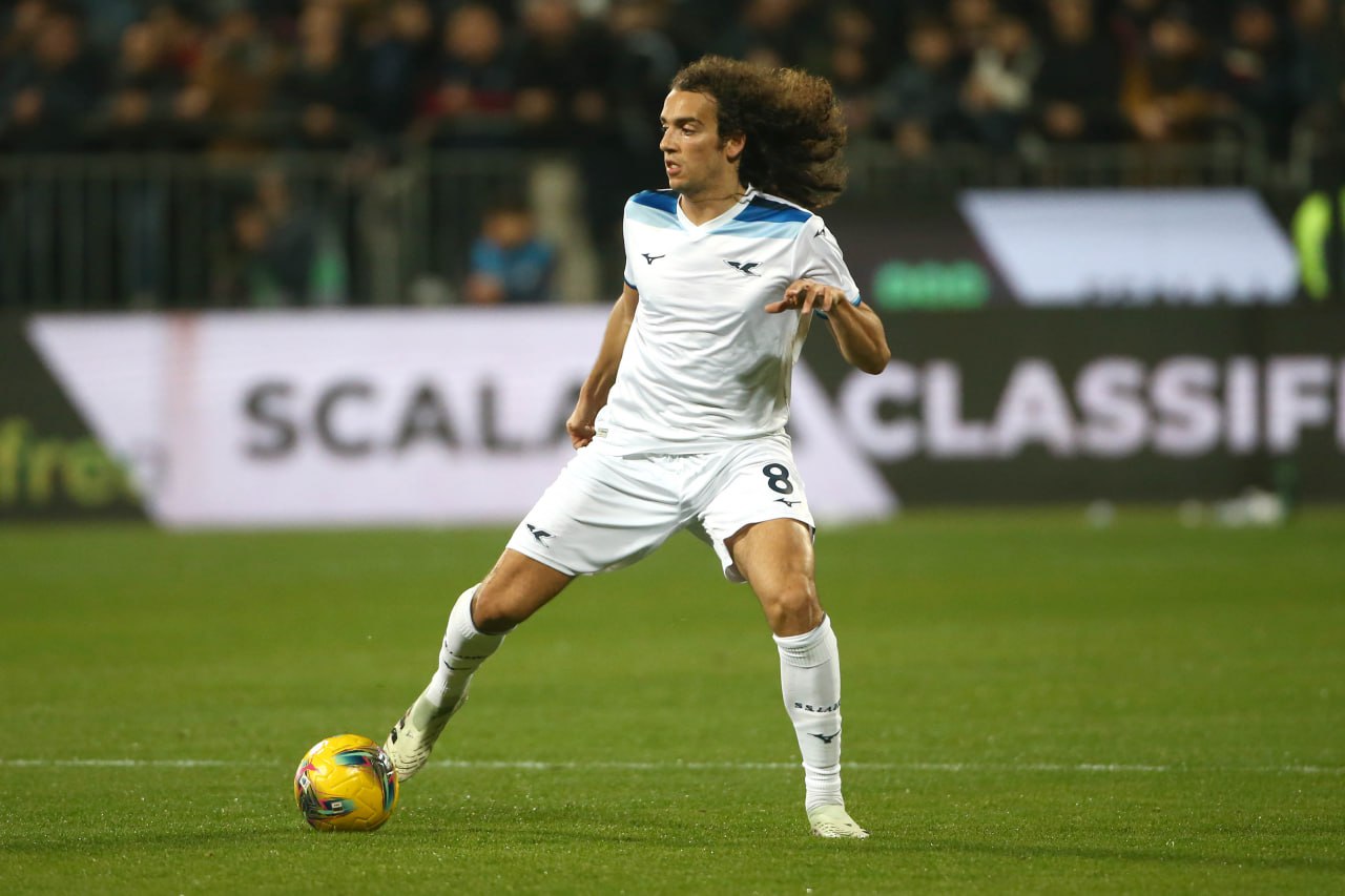 Guendouzi in azione a Cagliari