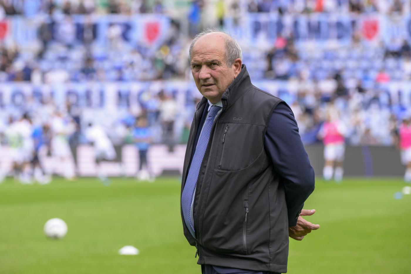 Fabiani in campo con la Lazio