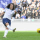 Guendouzi con la maglia della Lazio