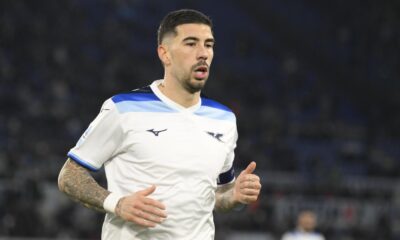 Zaccagni in azione con la Lazio