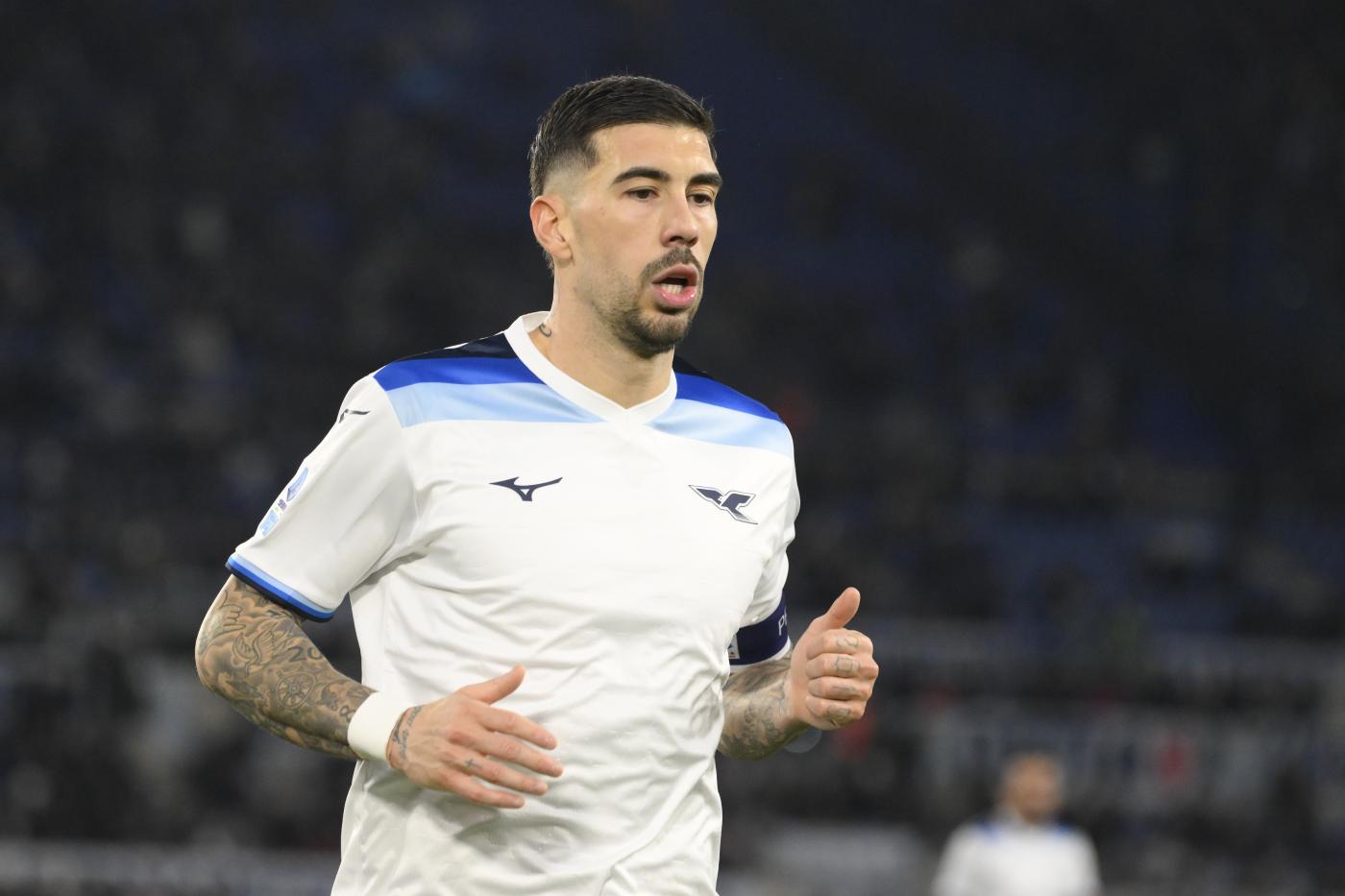 Zaccagni in azione con la Lazio