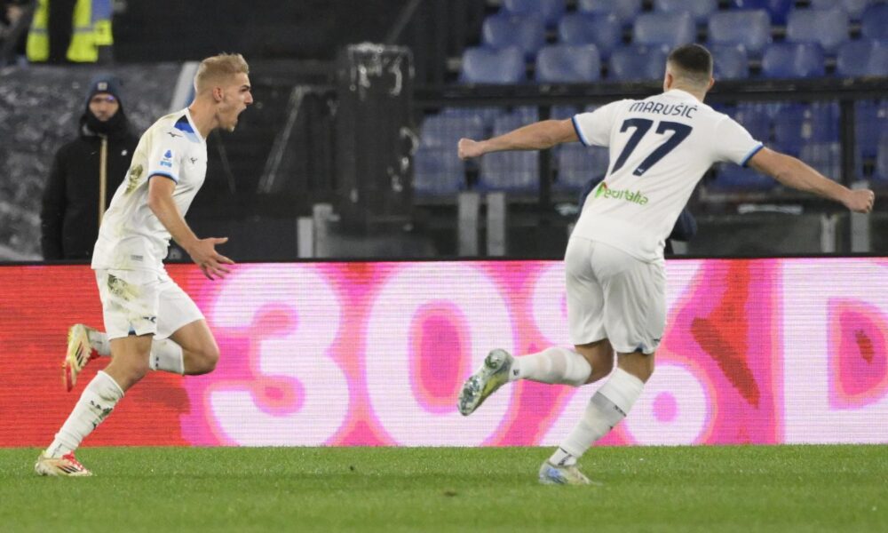 Isaksen post partita Lazio Napoli