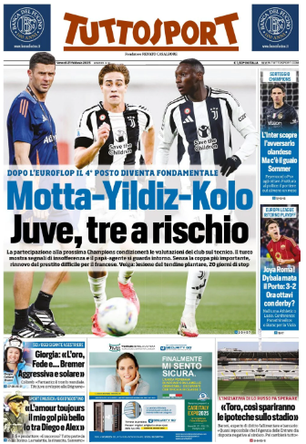 Tuttosport 21 febbraio 2025