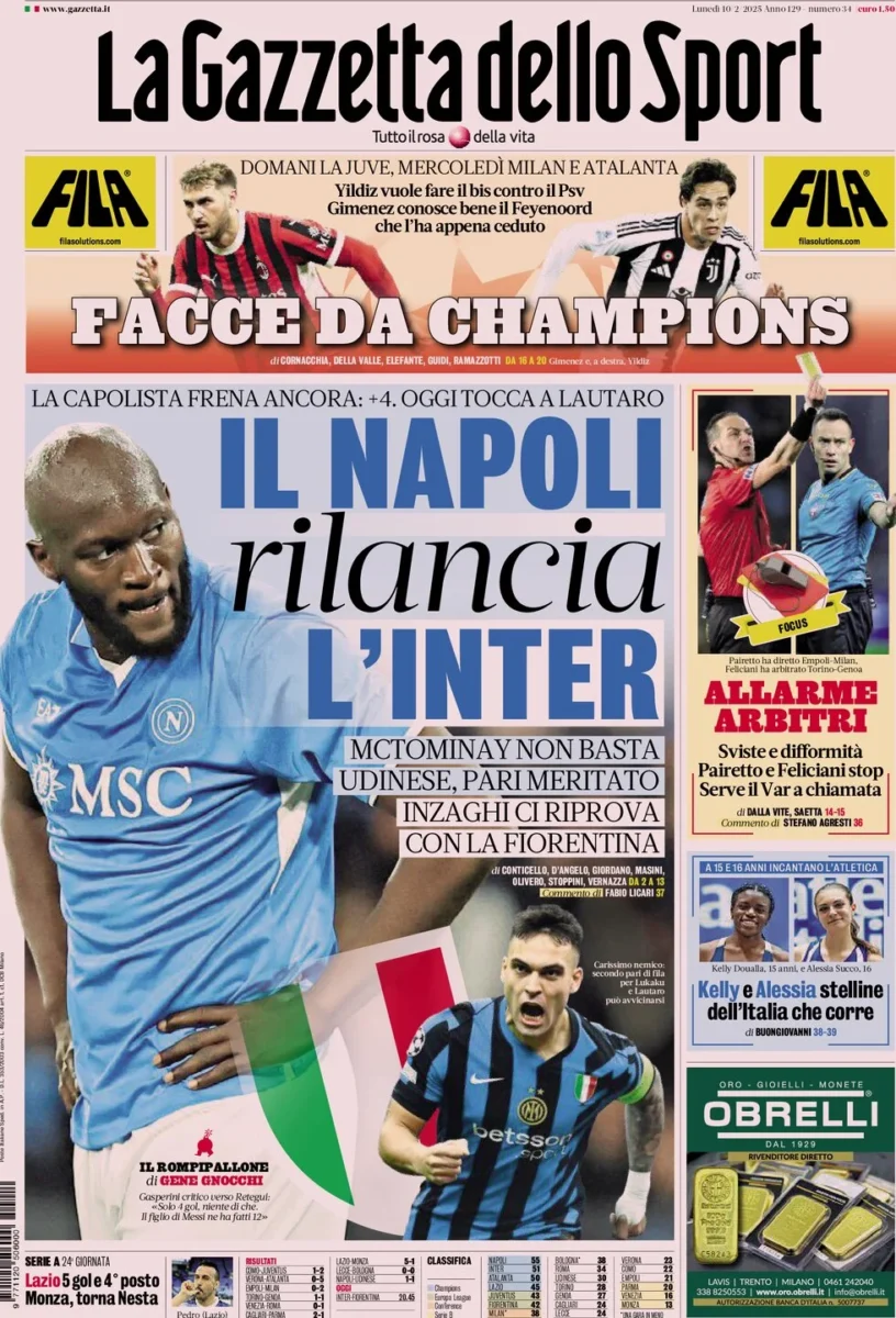 la gazzetta dello sport 055826753