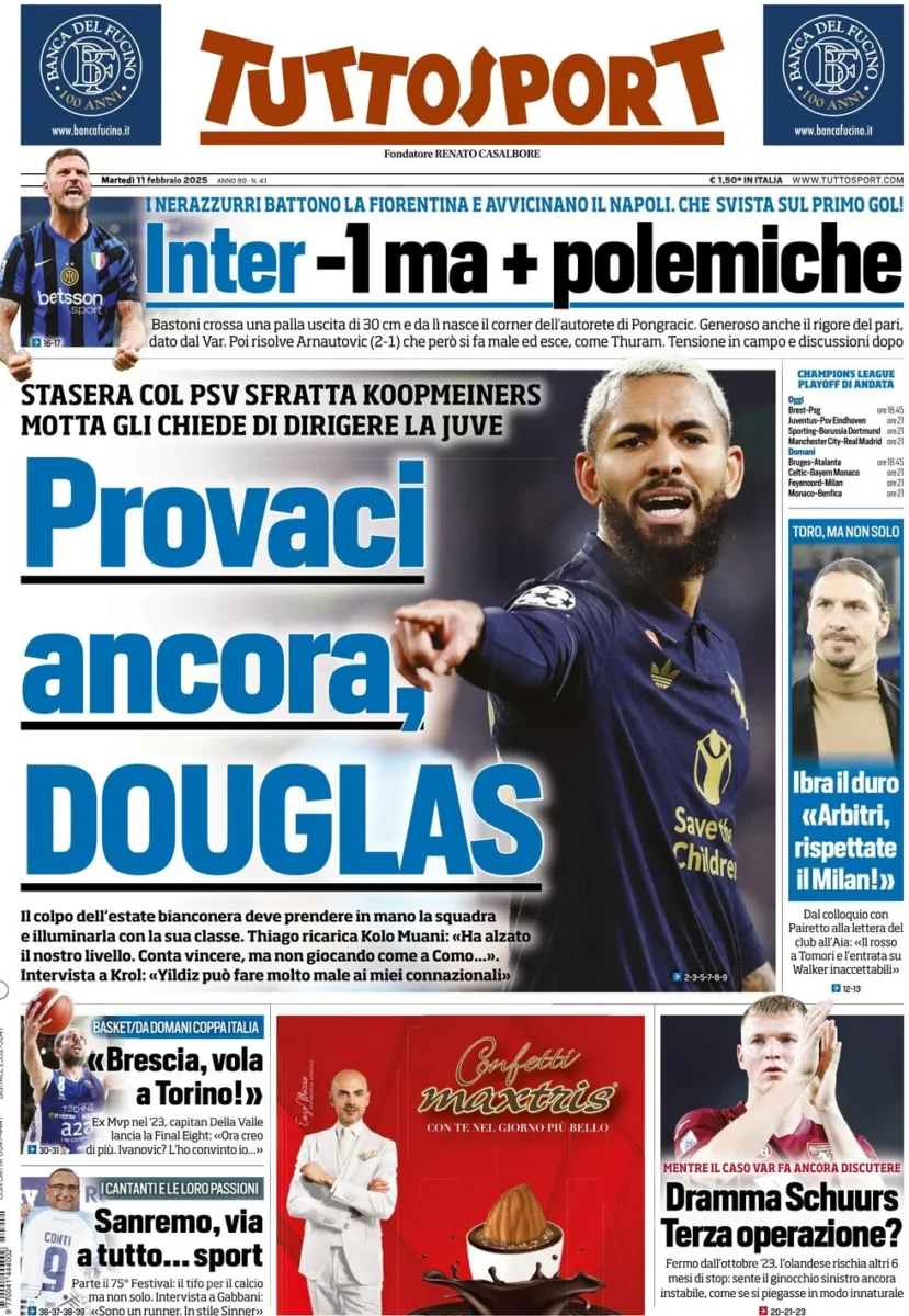 tuttosport 11 02 2025