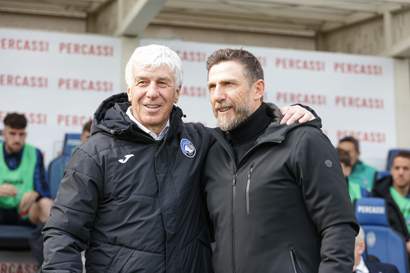 Gli allenatori Gasperini e Di Francesco prima di Atalanta Venezia risultato tabellino partita Serie A 2024 2025 0-0