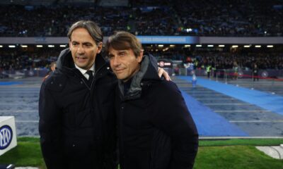 Napoli Inter 1 1 tabellino risultato partita Conte Inzaghi Serie A 2024 2025