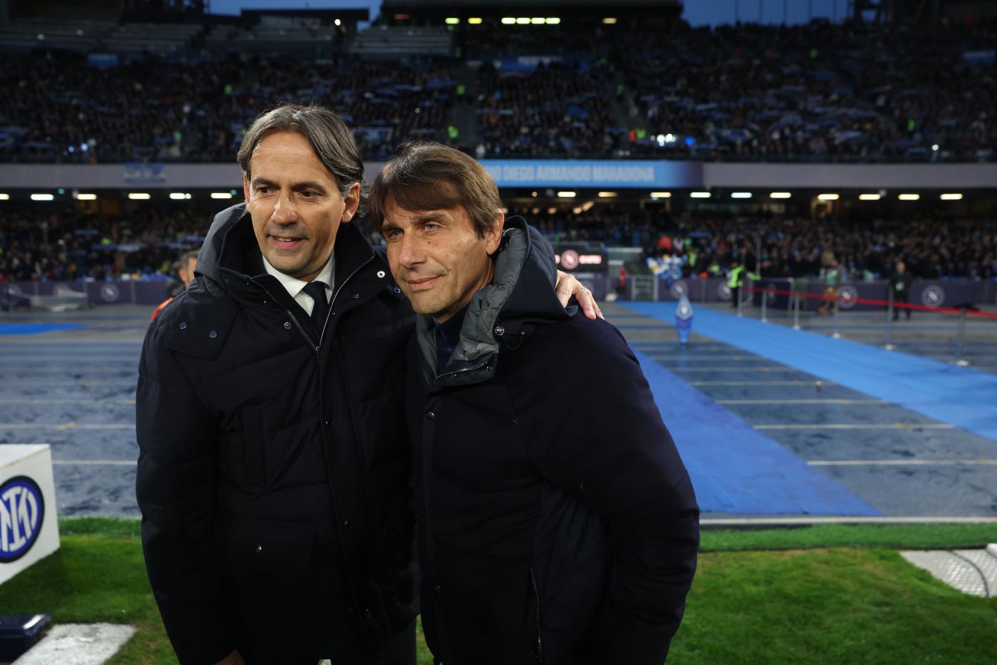 Napoli Inter 1 1 tabellino risultato partita Conte Inzaghi Serie A 2024 2025