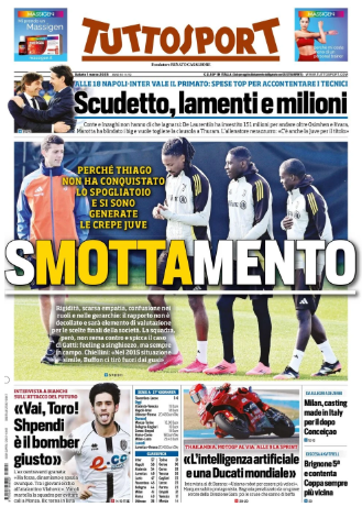 Tuttosport 1 marzo 2025