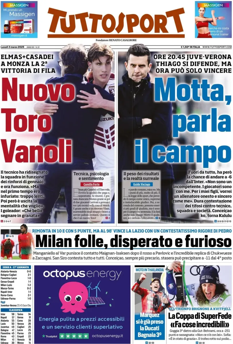 tuttosport 03 03 2025